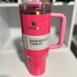 Stanley PINK Parade The Quencher H2.0 FlowState Tumbler (40 oz.) IN HAND